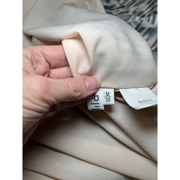 Dalia Dress Women Small Leopard Polyester V Neck Ruffle Wrap Pull On Cap Sleeve‎ - Picture 15 of 16